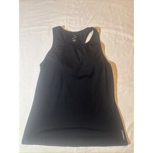 HEAD Womens XL Black Active Wear Tank Top With Built In Bra Tennis Pickleball